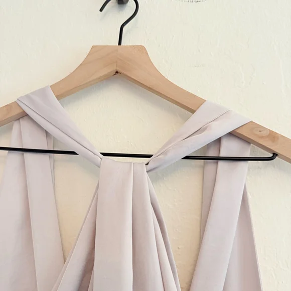 Reissue Women's Gray/Beige Sleeveless Dress Size 6 - Picture 6 of 7